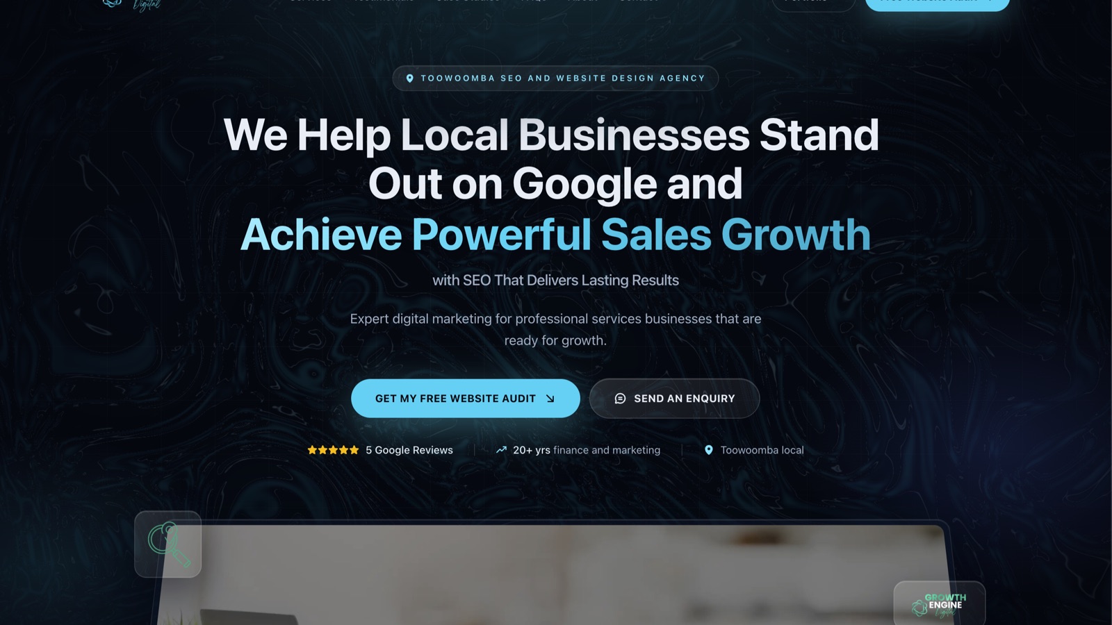 Growth Engine Digital website