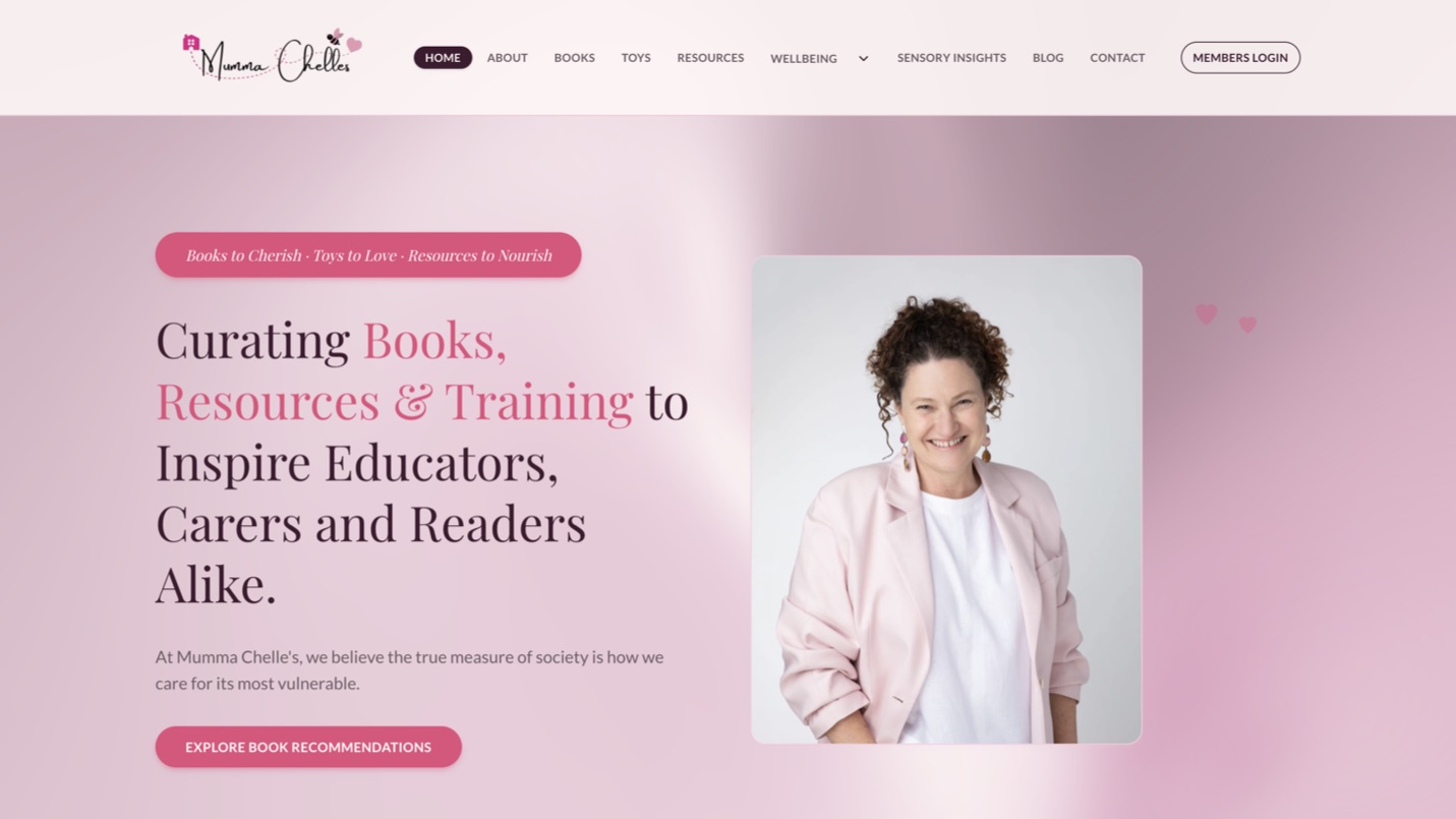 Mumma Chelle's website