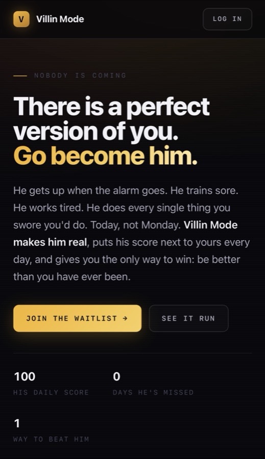 Villin Mode on a phone